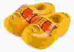 Klompmagneet Boerengeel, Dubbel 5 cm