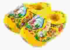 Klompmagneet Geel, Dubbel 5 cm