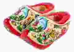 Klompmagneet Rode Zool, Dubbel 5 cm