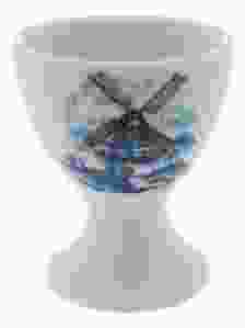 Eierdopje met delftblauwe molen