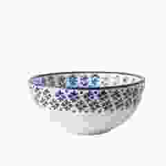 Yoghurt Bowl Orange Tulips