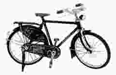 Classic Fiets Amsterdam - Zwart - Medium