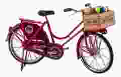 Fiets "I Love Amsterdam" Rood