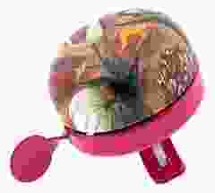 Fietsbel "Roze Tulpen", 6 cm