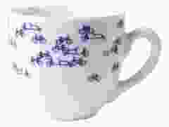 Koffiemok "Blauwe Fiets" set van 2