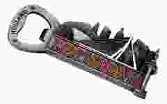 Flesopener Magneet Rotterdam-Holland Tin kleurig