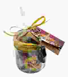 Stroopwafelblik "Kerst" met cadeau bericht