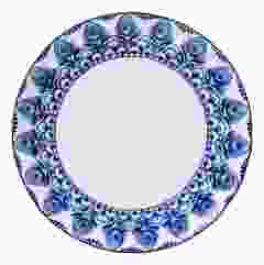 Gebaksbordje Paauw Blauw 