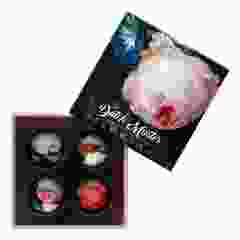 Glasmagneten Cadeaudoosje "Stilleven met Bloemen"