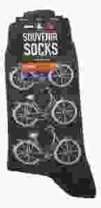Heren Sokken "Fietsen - Donker Grijs" - 40-46