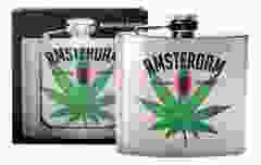 Heupfles Cannabis Blad