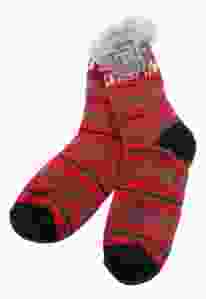 Comfort Sokken "Houses of Amsterdam Rood"