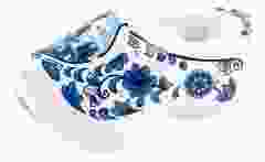 Houten sjaalklomp, Delfts Blauw