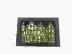 Goudkleurige Grachtenhuisjes Set in Cadeauverpakking