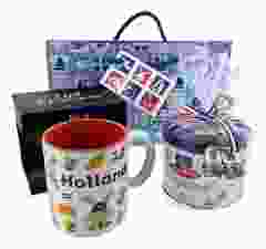 Iconen Koffiemok met Hollandse Stroopwafels