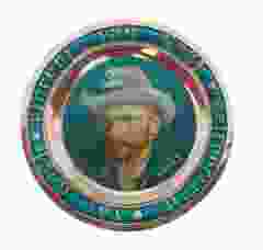 Magneetbordje zelfportret Vincent van Gogh