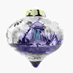 Kerstbal tol molen, 5 cm