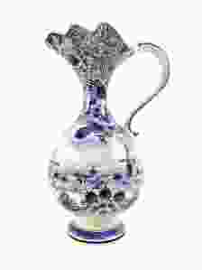 Kan met schulprand "windmolen", 28 cm