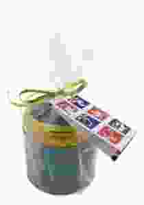 Stroopwafels in Van Gogh Amandelbloesem blikje, cadeau verpakt