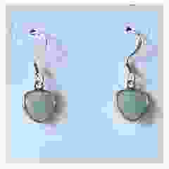 Oorbellen kleine Aventurijn hartjes