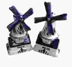 Peper en zoutstel molens in transparant doosje