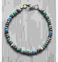 Bracelet 4mm Miyuki Nature seed beads 