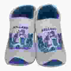 Delfts blauwe Klompsloffen "Kussend Paar" 