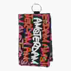 Wallet Kelly C in brown/orange-white Amsterdam, by robin ruth