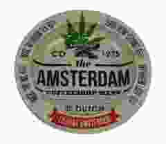 Metalen Asbak  "The Coffeeshop Menu" 