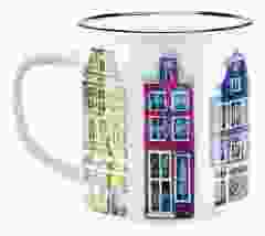 Retromok Amsterdamse Huisjes