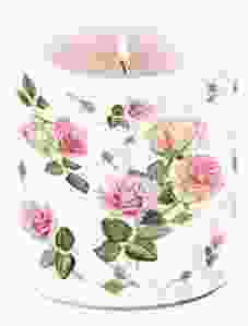 Kaars "Rosie White'  - Klein, 8 cm