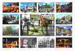 Postkaart de stad Amsterdam