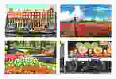 Postkaart 4 locaties