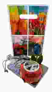 Hollands Kaasplankje "Blauwe Bloesem"