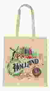 Katoenen Tas "Holland Ornaments Wit"