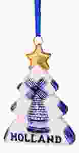 Delfts Blauwe Kerstboom Kersthanger