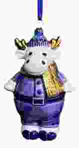 Kersthanger Delftsblauw Rendier