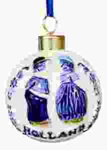 Kerstbal "Kussend Paar"