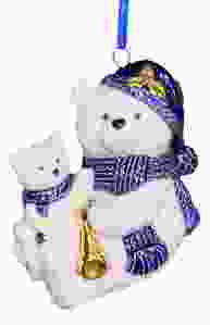 Kerstbal "Kerstbeertje"