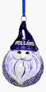 Kerstdruppel Kerstmannetje Rond