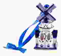 Kersthanger "Molen met klompje"