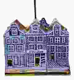 Kerstornament Drie Huisjes