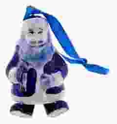 Kerstman Delfts Blauw 