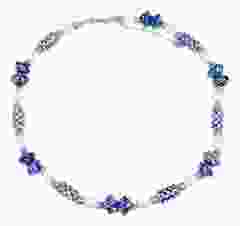Ketting Delfts blauw 'Jonkvrouw'