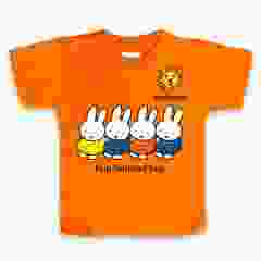 Kinder T-Shirt Nijntje Hup Holland Hup Oranje