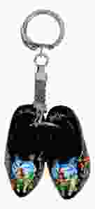 Sleutelhanger 2 Zwarte Holland Klompjes