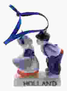 Kersthanger "Kussend Paar"