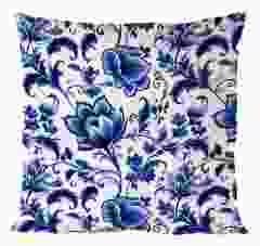 Kussensloop "Delfts Blauwe Bloemen"
