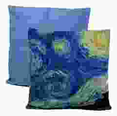 Kussensloop "Sterrennacht, Vincent van Gogh" (45 cm x 45 cm) 