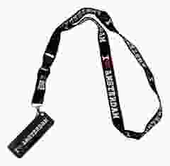 Lanyard/Sleutelkoord I Love Amsterdam
